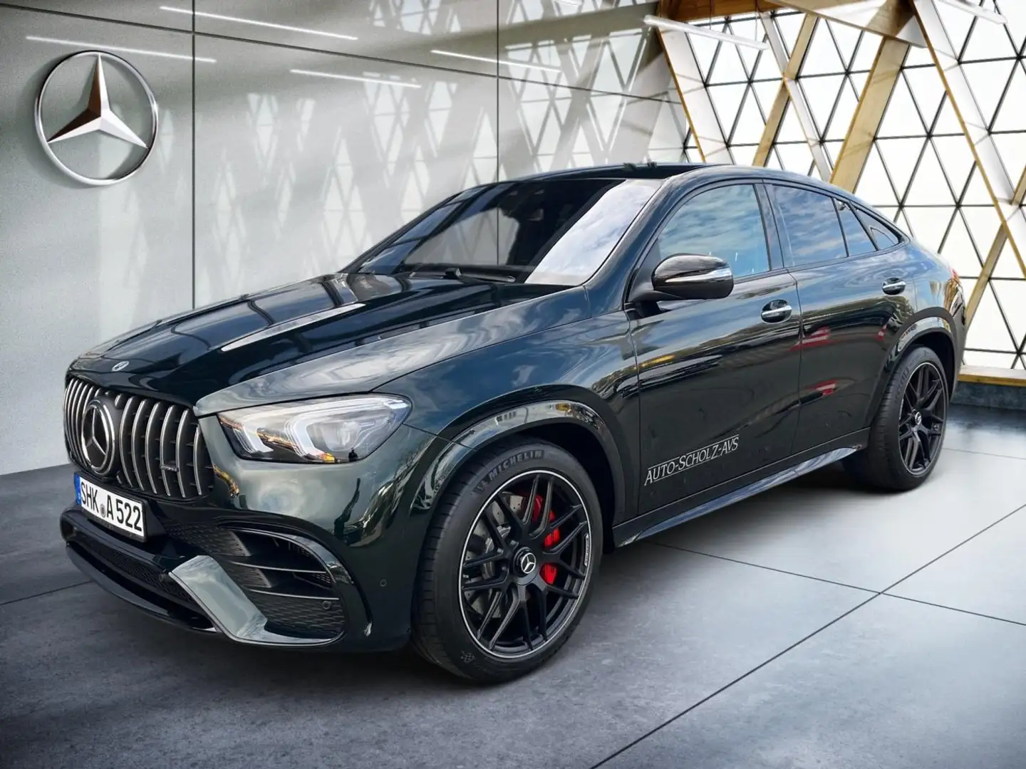 Mercedes-Benz GLE 63 AMG S 4M+ Coupé Drivers-P*Night*HUD*AHK** Grün - 2
