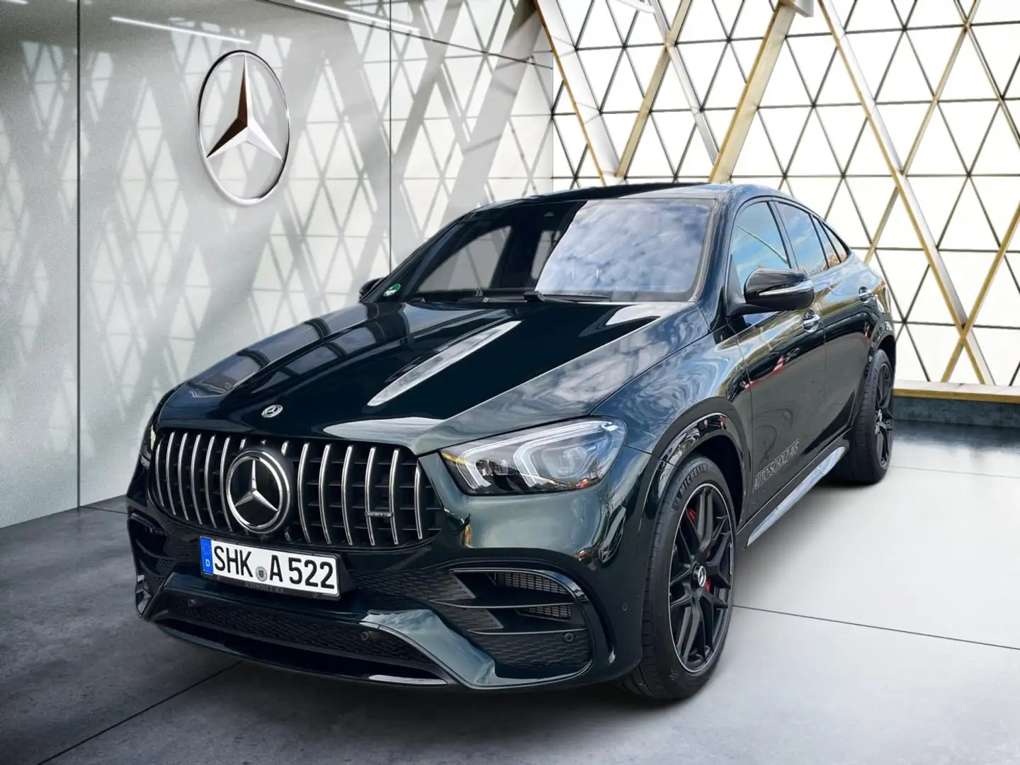 Mercedes-Benz GLE 63 AMG S 4M+ Coupé Drivers-P*Night*HUD*AHK** Green - 1