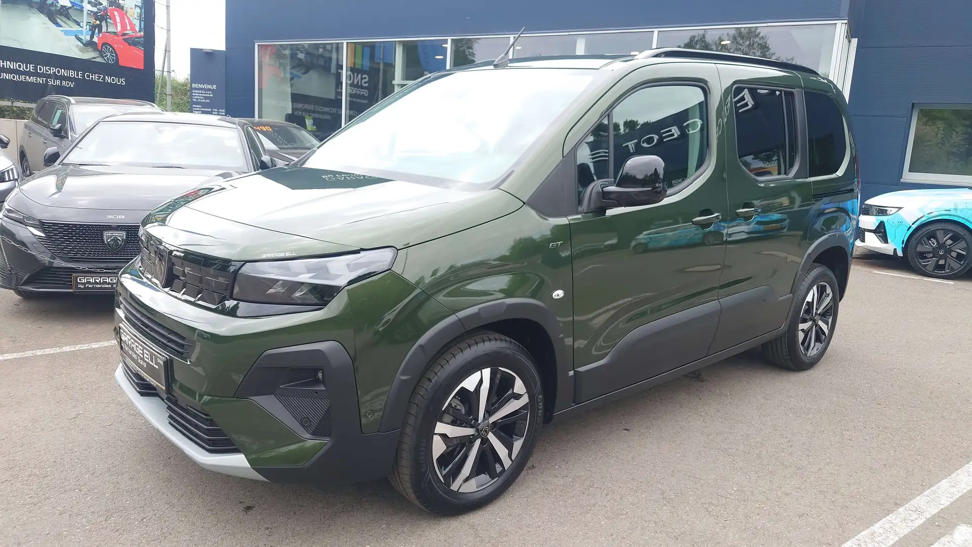 Peugeot Rifter GT L1 Vert - 1