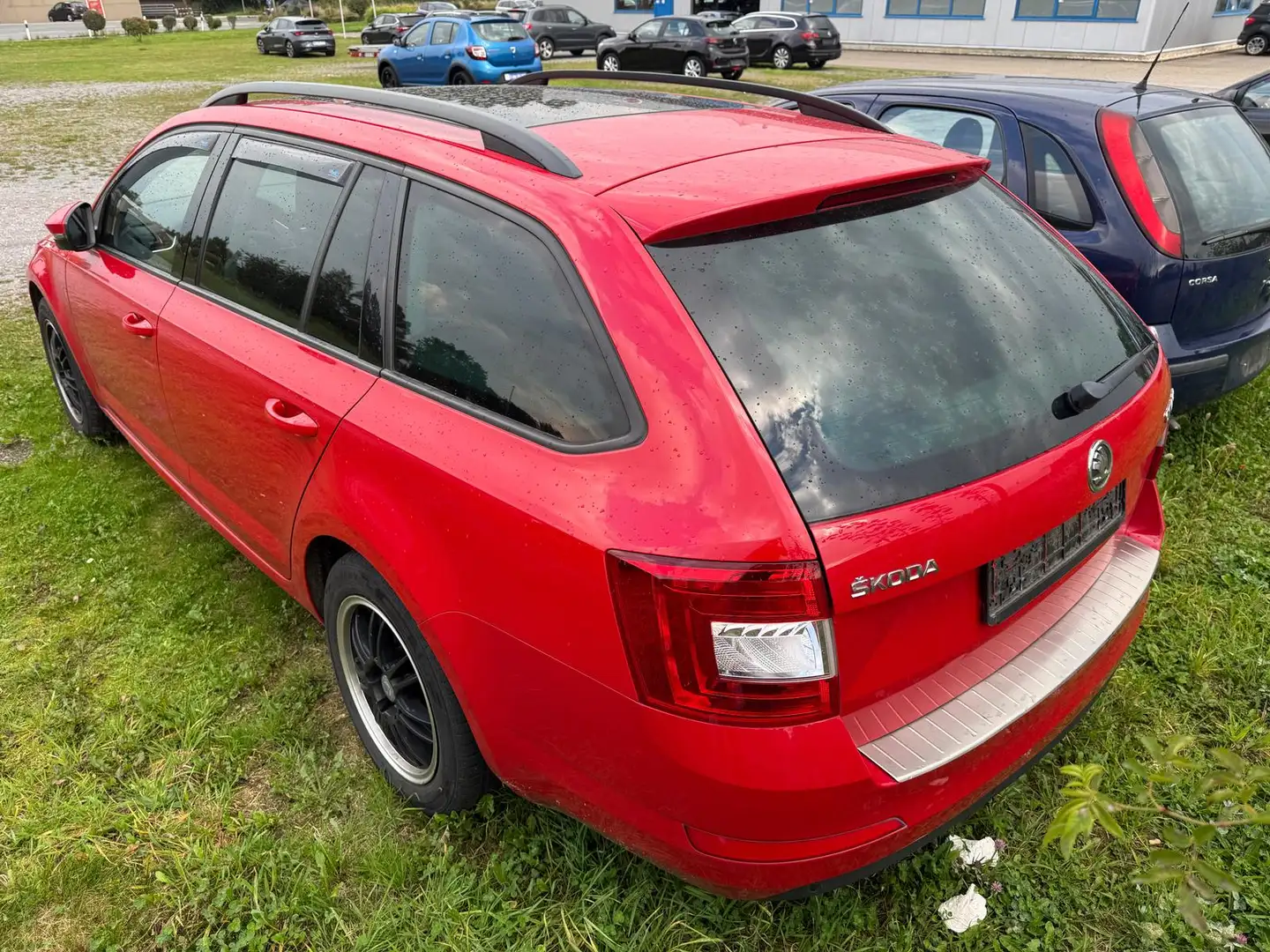 Skoda Octavia Kombi 1.8TSI PANO AHK NUR GEWERBE/EXPORT Rot - 2