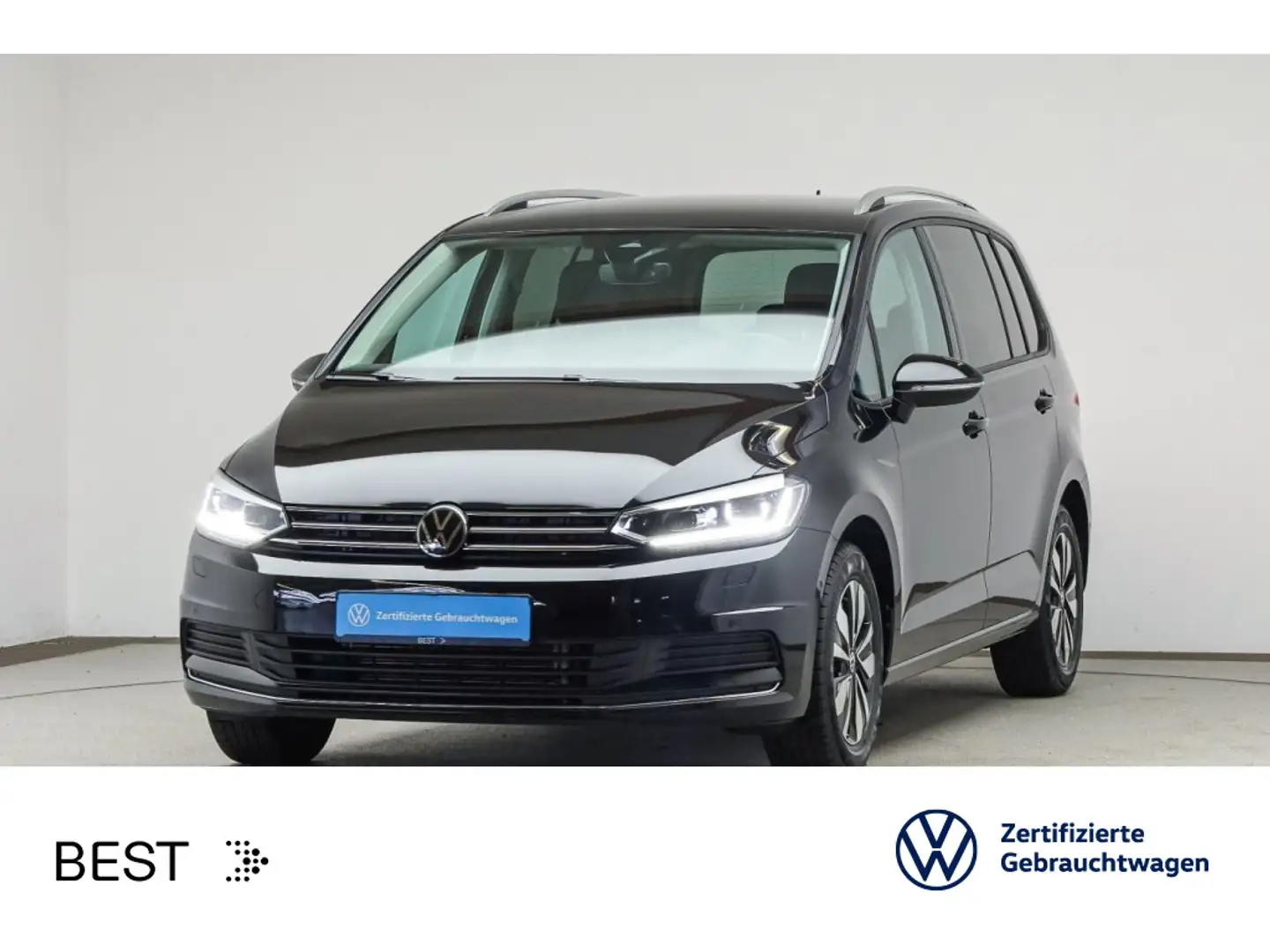Volkswagen Touran 1.5 TSI DSG GOAL*7-SITZER*IQ.LIGHT*AHK*SH Černá - 1
