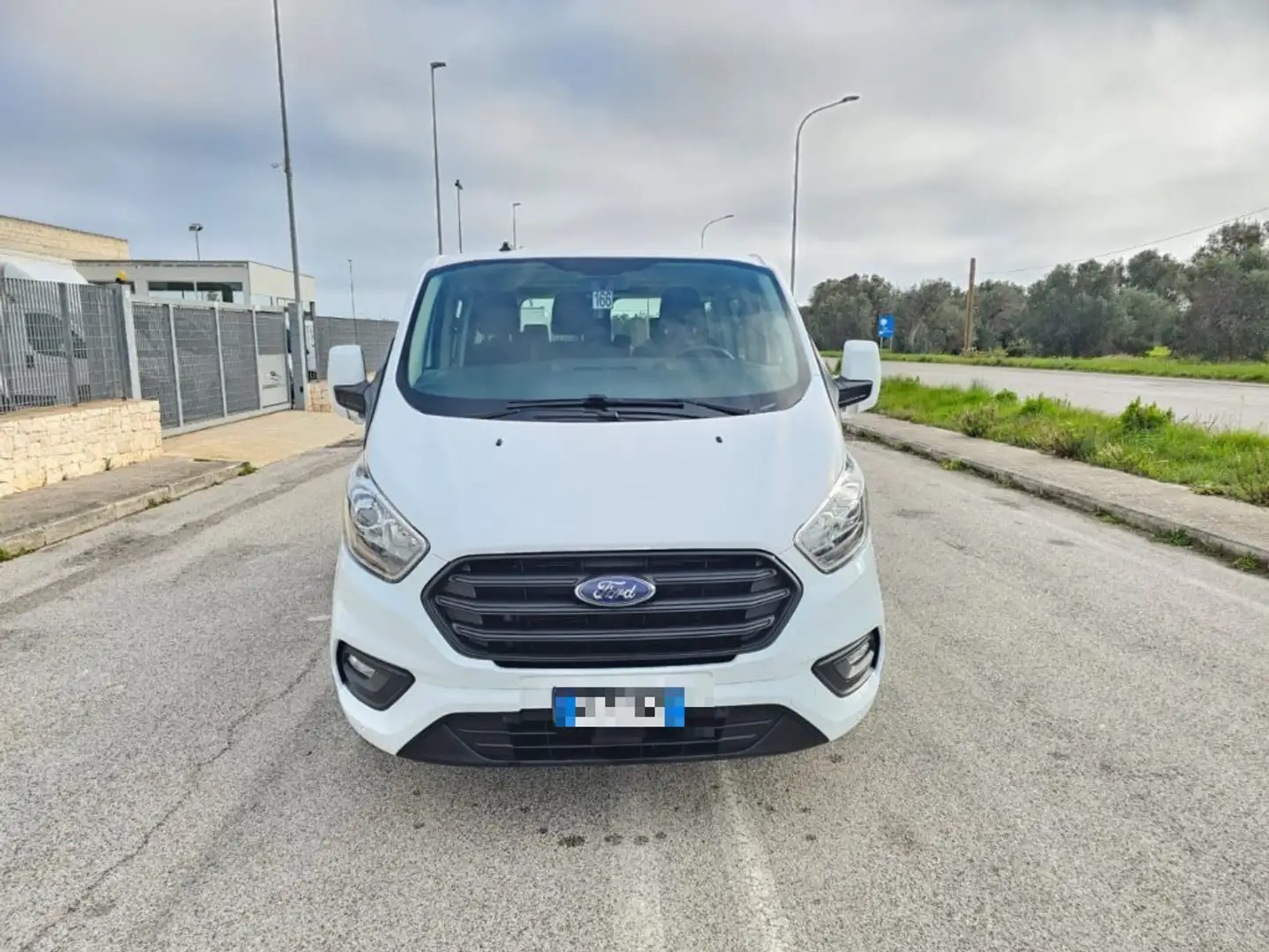 Ford Transit Custom 320 2.0 TDCi MHEV 130 L1H1 Combi Trend 9 POSTI Blanc - 2