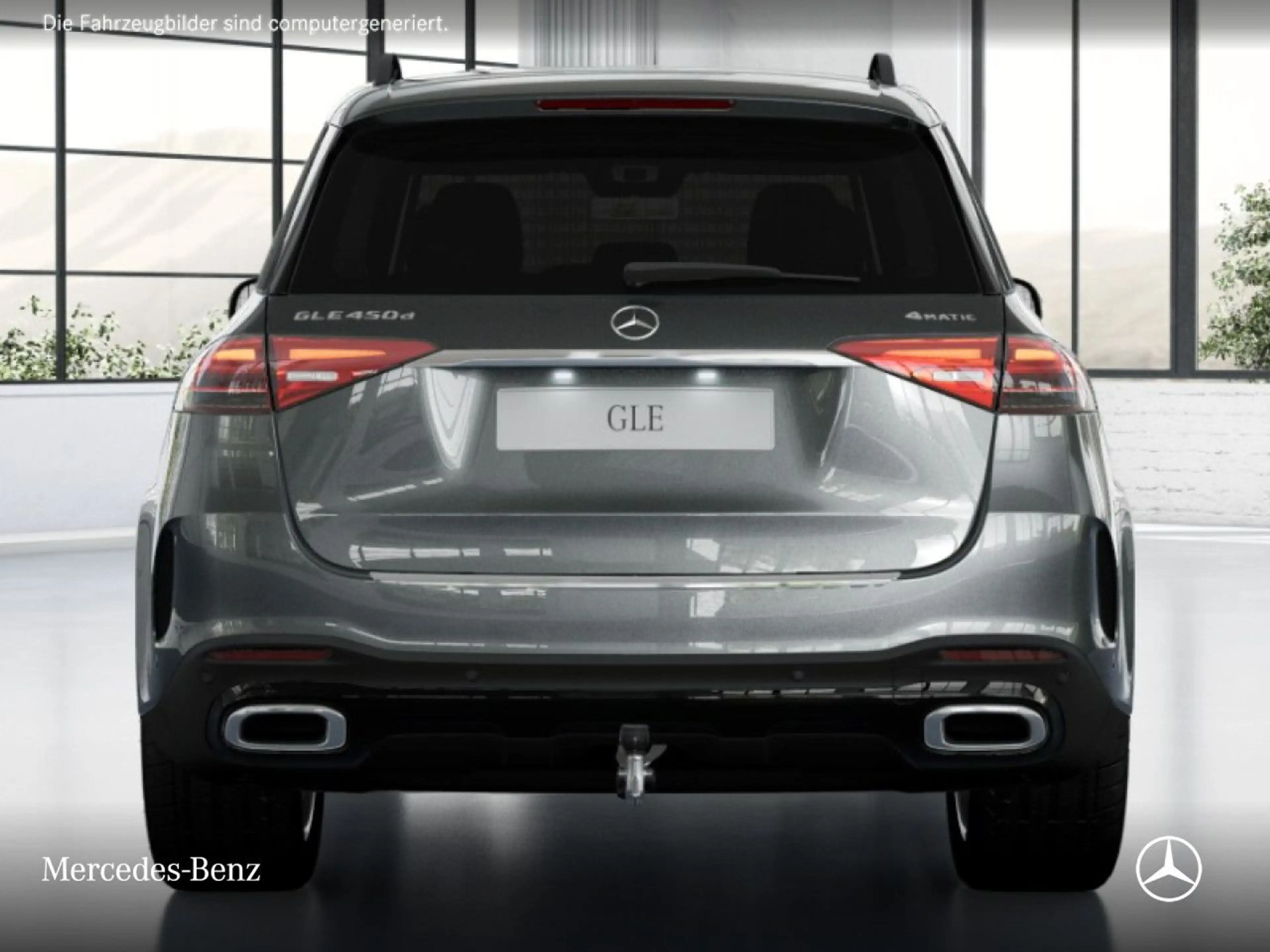 Mercedes-Benz GLE 450 d 4M AMG+NIGHT+PANO+360+AHK+MULTIBEAM+21" — photo 7