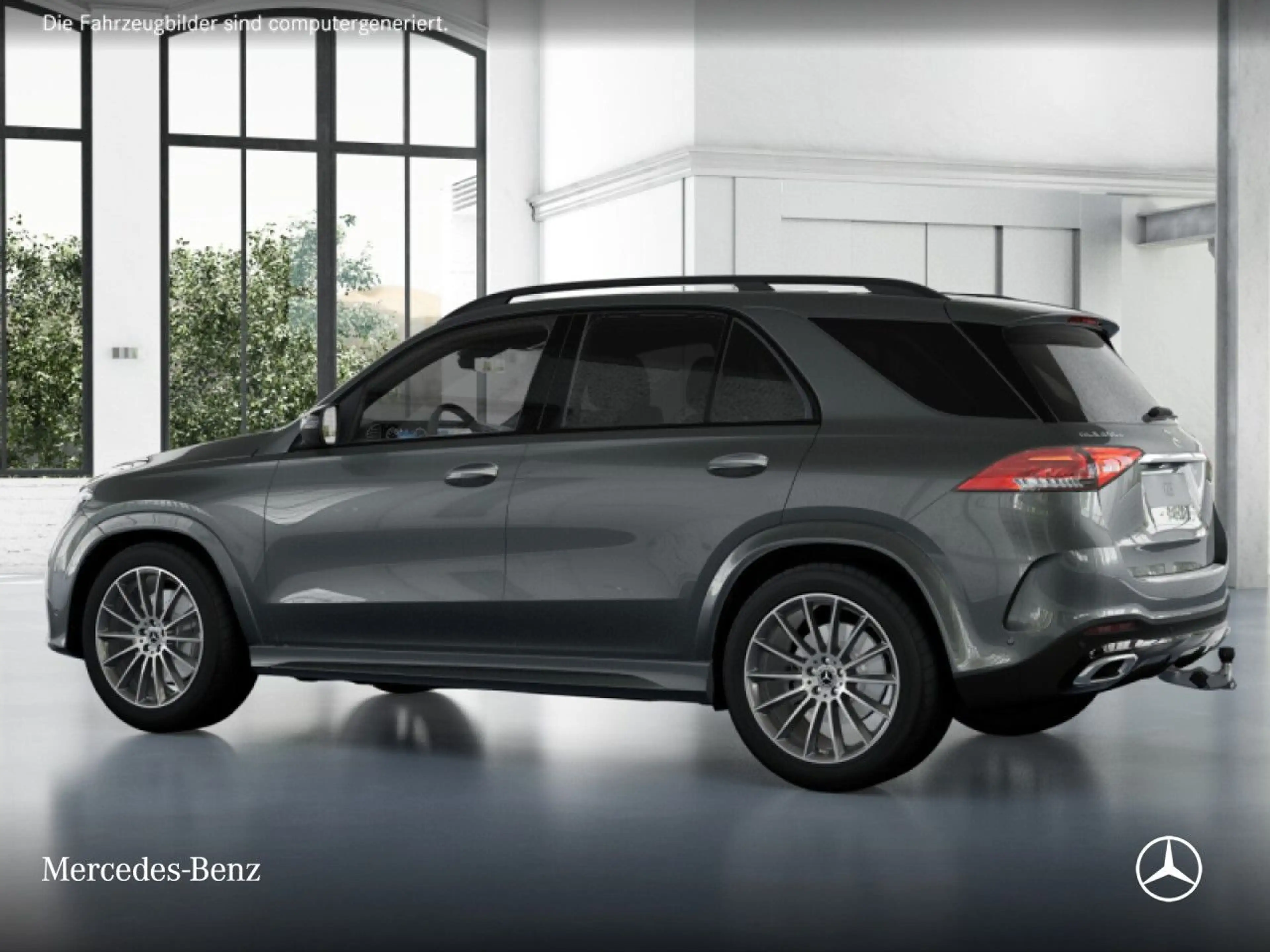 Mercedes-Benz GLE 450 d 4M AMG+NIGHT+PANO+360+AHK+MULTIBEAM+21" — photo 14