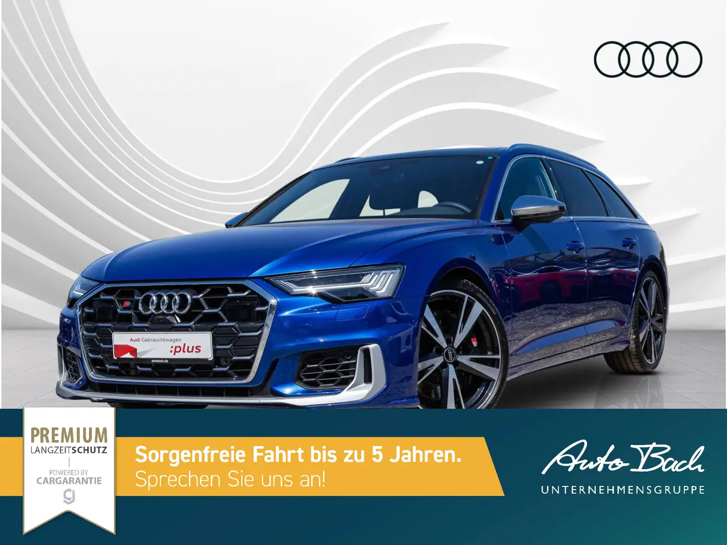 Audi S6 3.0TDI qu Pano Navi LED virtual B&O GRA Blau - 2
