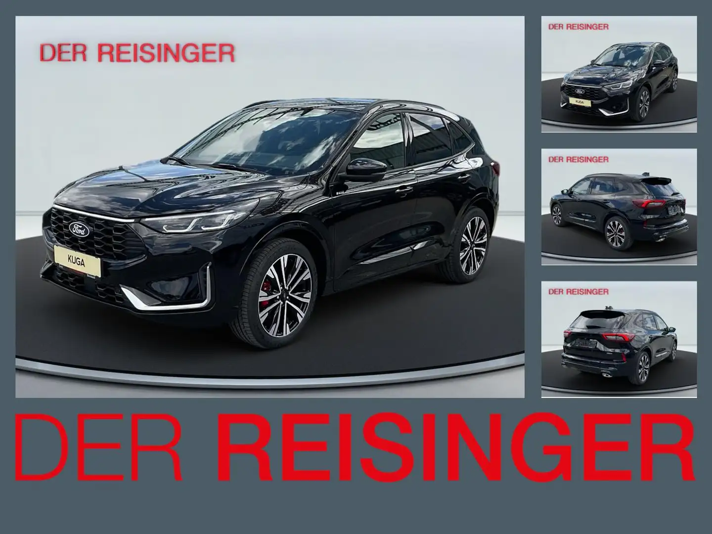 Ford Kuga AWD ST-Line X Schwarz - 1