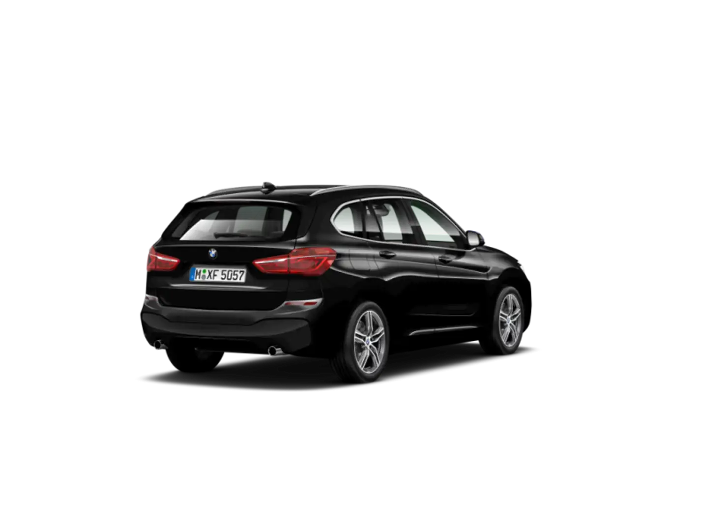 BMW X1 XDRIVE - M SPORT - AUTOMAAT - Zwart - 2