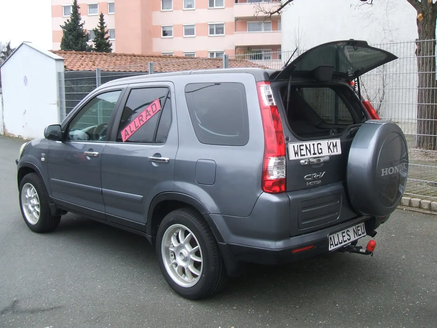 Honda CR-V 2,2 CTDi* Wenig-Km*4x4 *A.H.K.*a.wTÜV-ALLES-NEU Gri - 1
