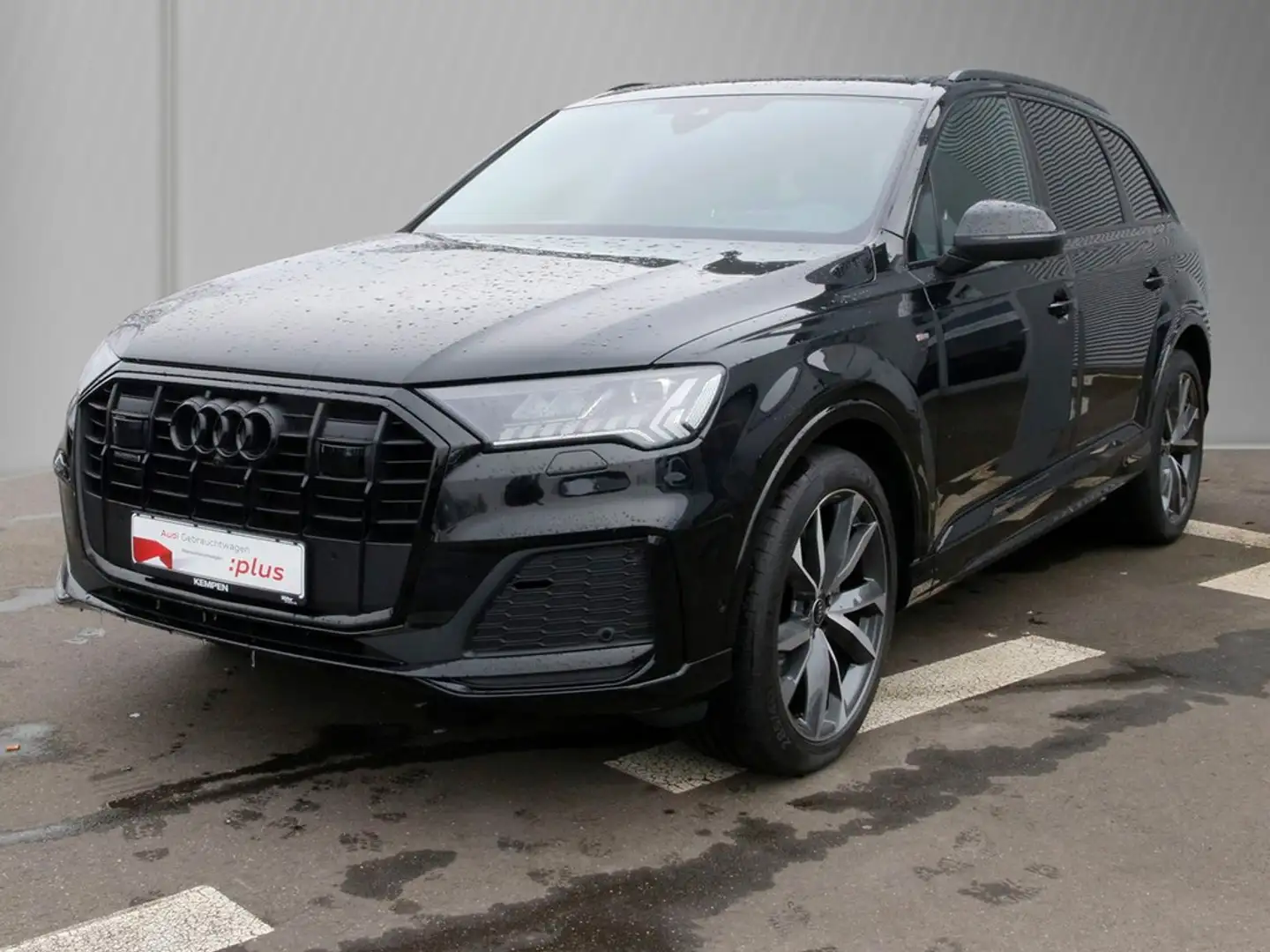 Audi Q7 50 TDI quattro Leder S lineAHK UPE 104 T Schwarz - 2