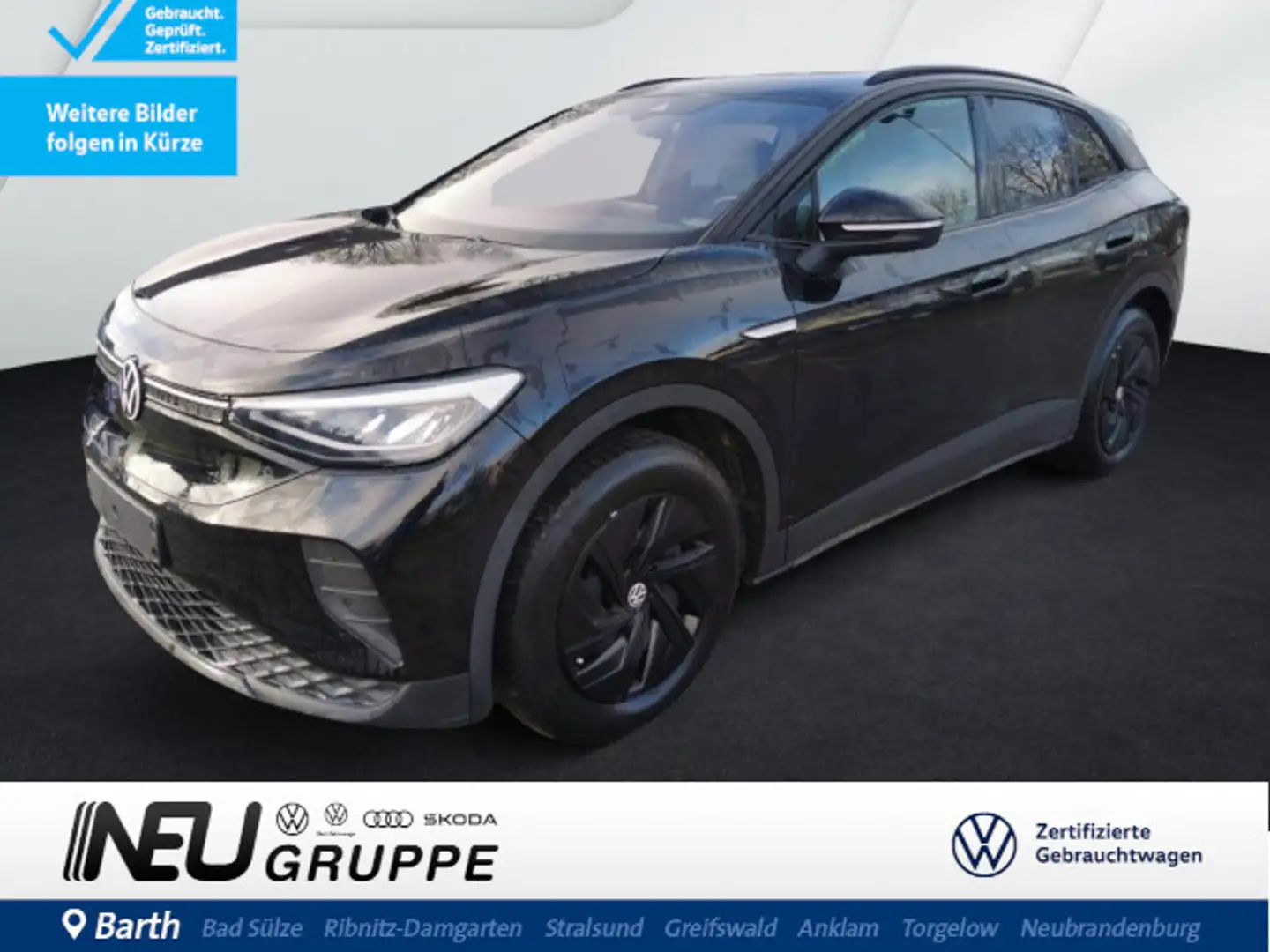 Volkswagen ID.4 Pure CAM AVV LED NAVI u.v.m. Чёрный - 1