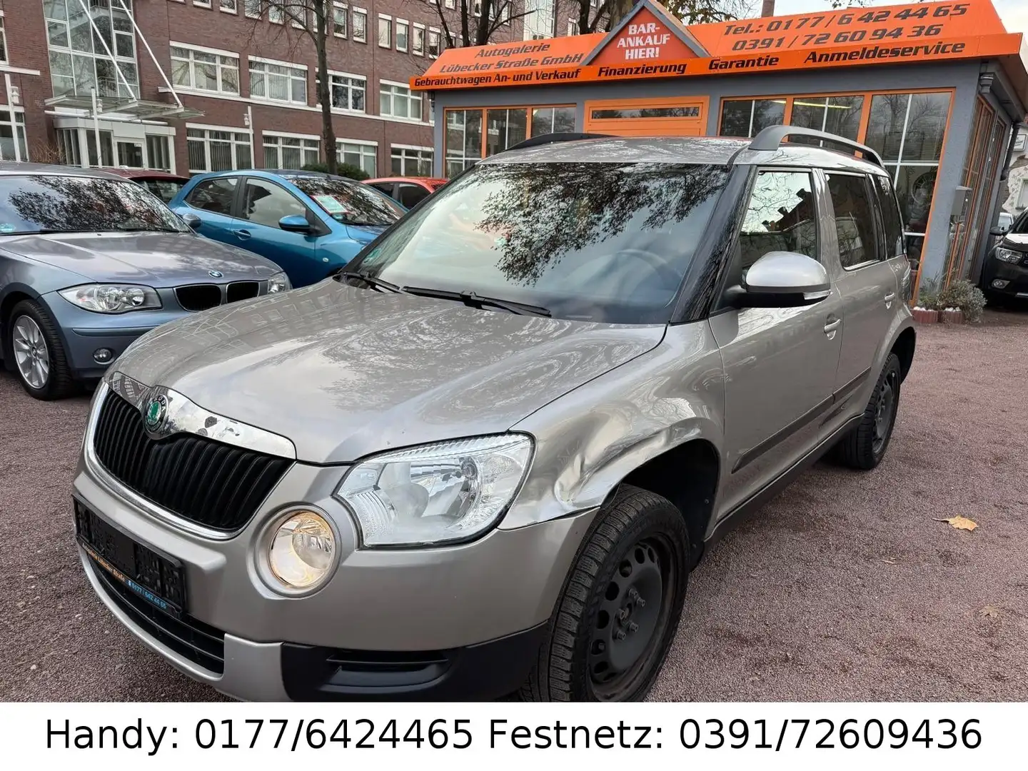 Skoda Yeti 1.4 TSI 2.HAND/KLIMAAUTOMATIK/SHZ/PDC/ALU Beige - 1