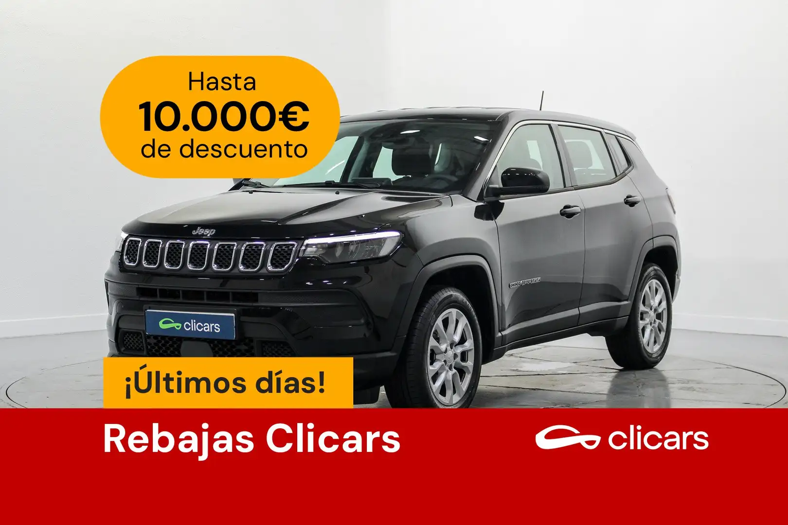Jeep Compass 1.5 MHEV Altitude FWD DCT Negro - 1
