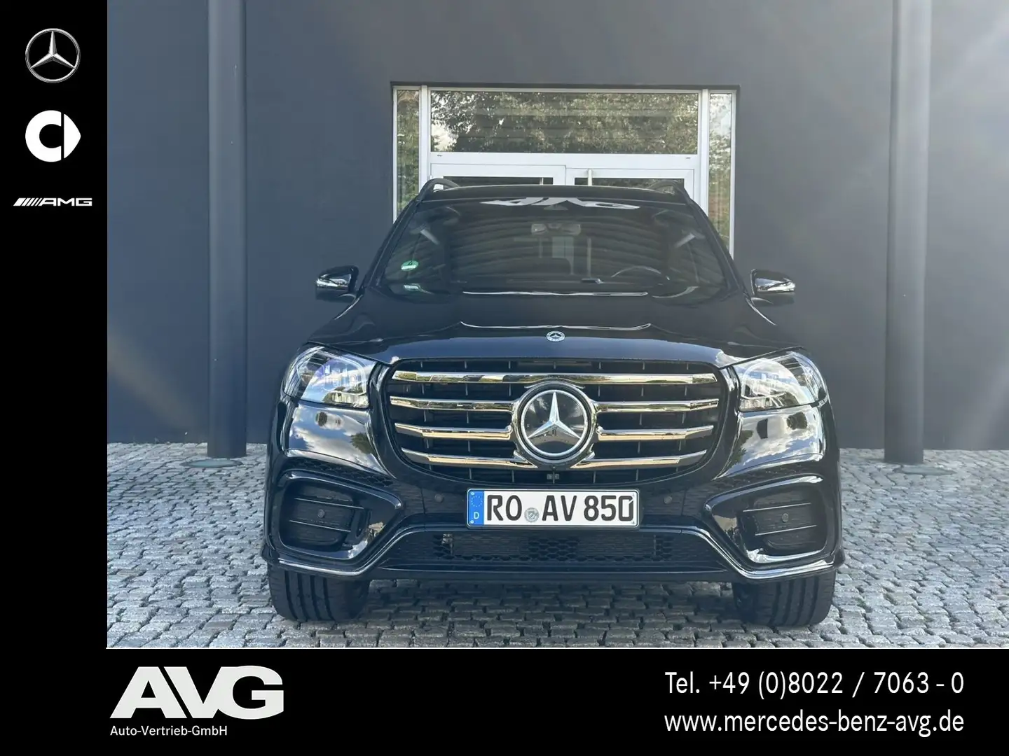 Mercedes-Benz GLS 450 GLS 450 d 4M AMG Premium+ Pano HuD AHK Massage LED Negro - 2