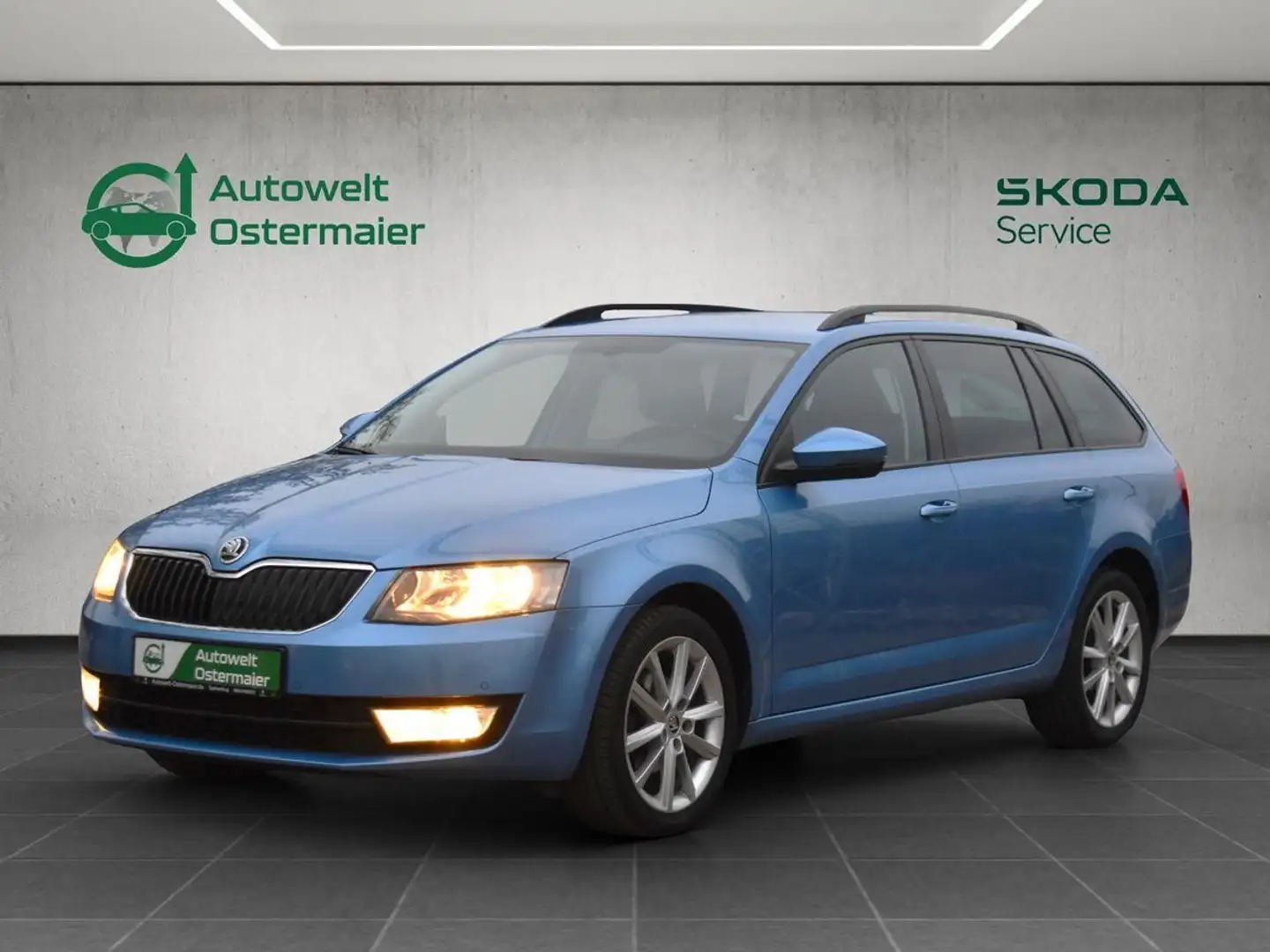 Skoda Octavia 1.6 TDI Ambition*Navi*GRA*Climtr.*SHZ* Blau - 1