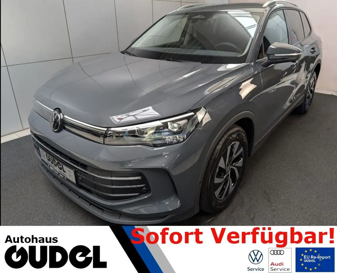 Volkswagen Tiguan 2.0 TDI DSG Life AHK LED-Plus Komfortpak. Gris - 1