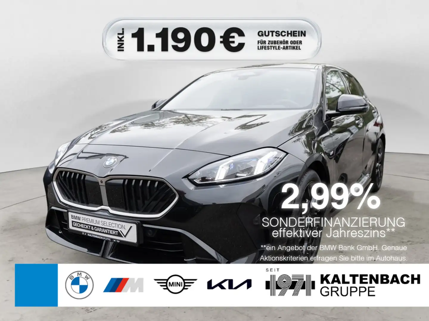 BMW 120 i M-Sport NEUES MODELL PANO HUD 360° LED Noir - 1