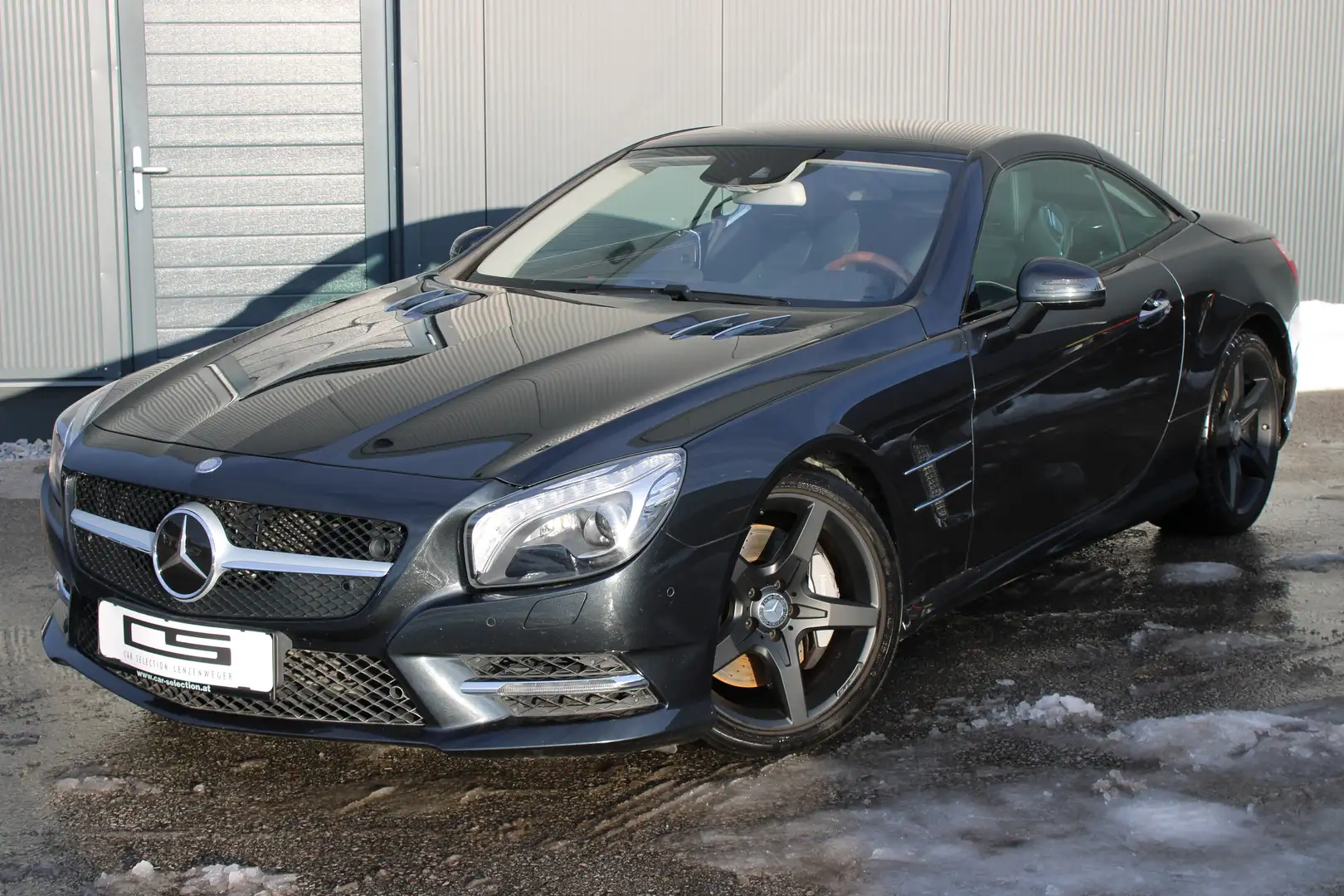 Mercedes-Benz SL 400 Roadster Aut.*AMG Styling*Airscraf*Nachstsicht* Schwarz - 2