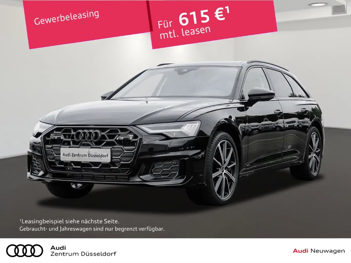 Audi A6 AVANT S LINE 40 TDI HUD StandHZG AHK S-Line Busine Black - 1
