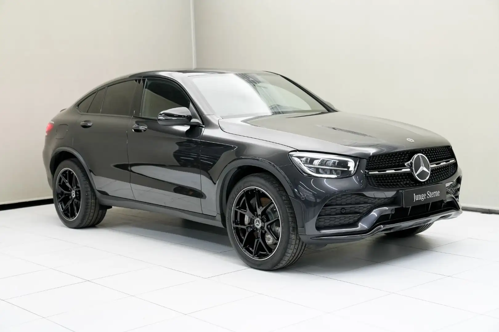 Mercedes-Benz GLC 220 d 4MATIC Coupé Night KAM KlimaA SoundSys Grau - 2