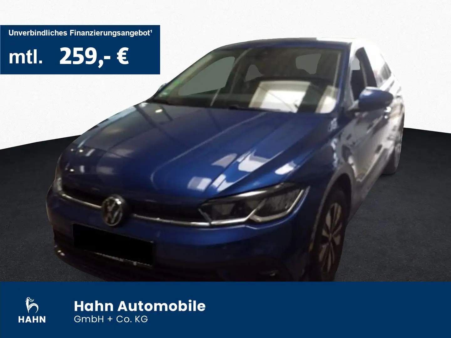 Volkswagen Polo 1.0TSI Move Cam Navi Climatr Sitzh CarPlay Blau - 1