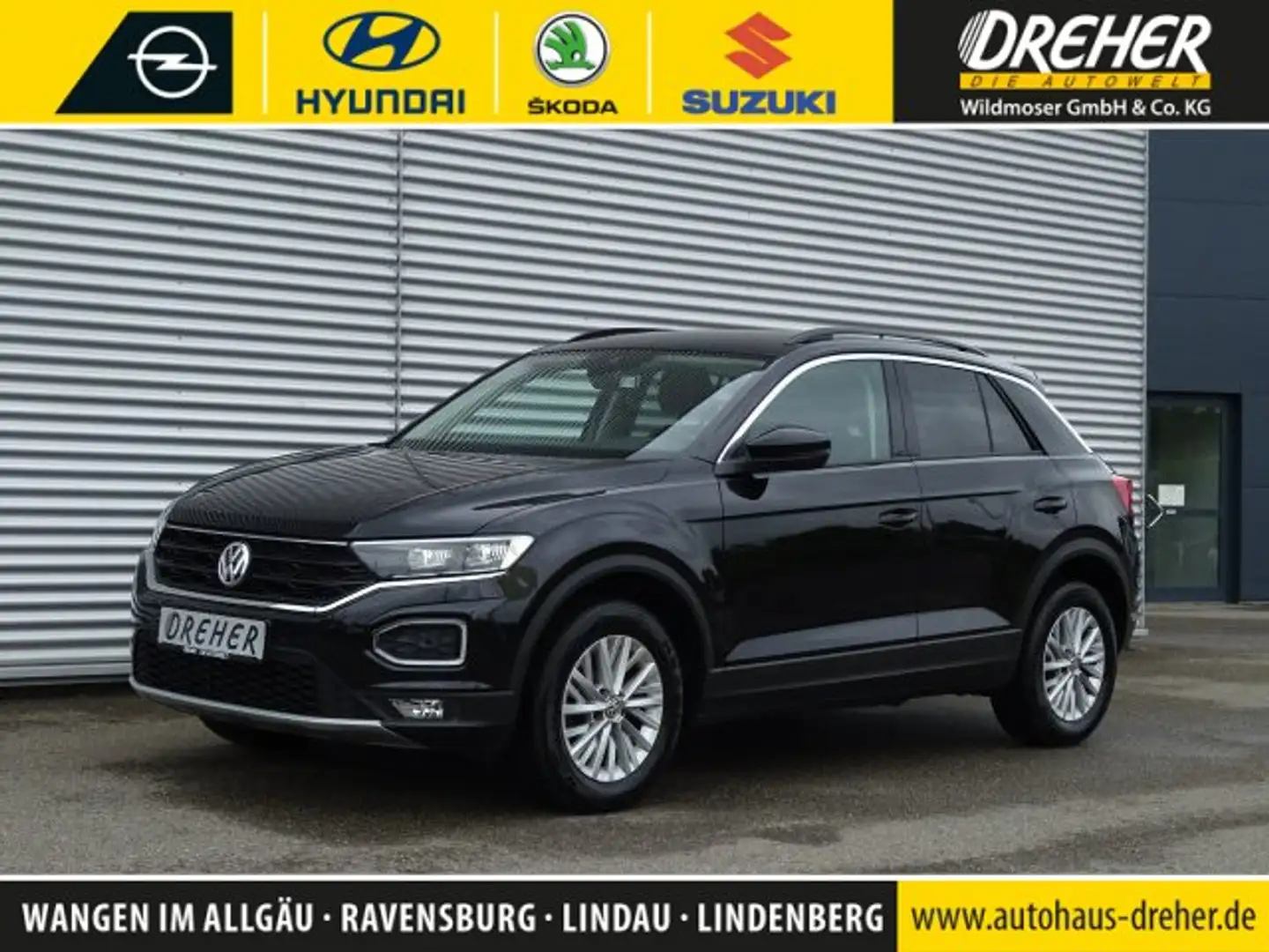 Volkswagen T-Roc T-Roc 1.5 TSI ACT Style Navi/Distronic/Klima/LED Noir - 1