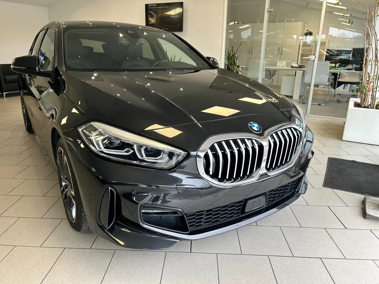 BMW 120 120d xdrive Msport auto Nero - 1