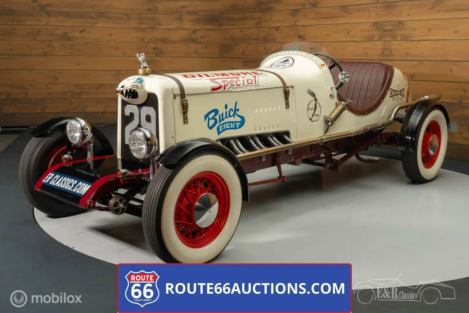 Buick Special Super 8 cabriolet | Route 66 Auctions Blanc - 2