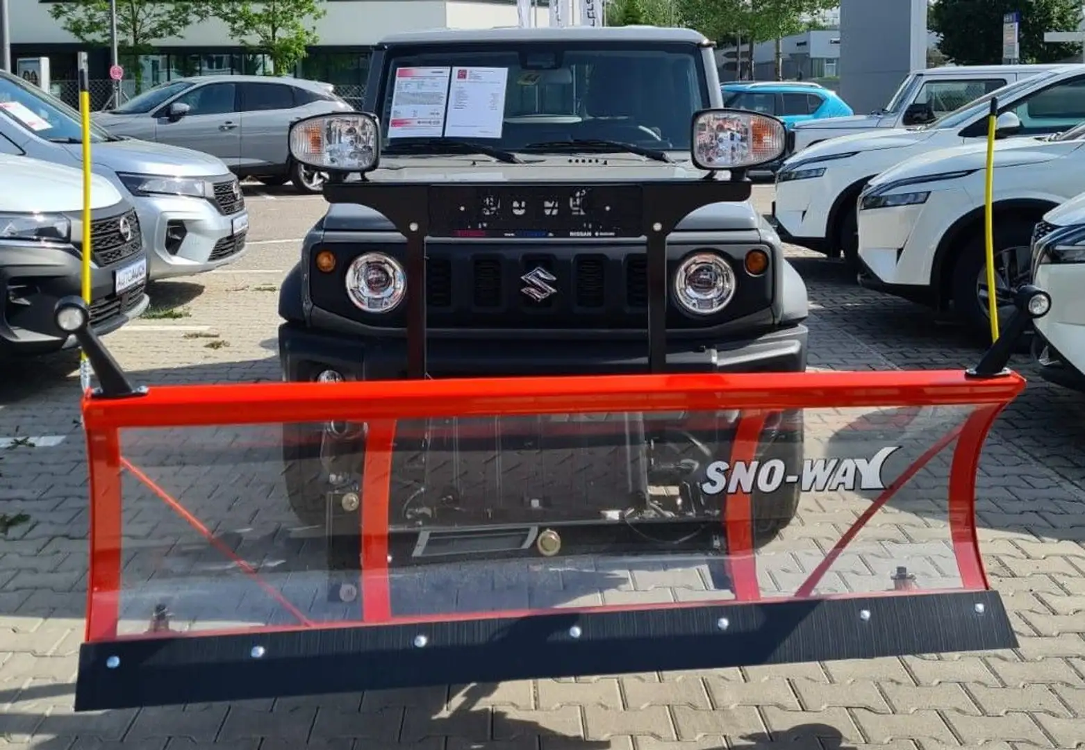 Suzuki Jimny 4x4 LED NAVI ALU WINTERDIENST VO + HI Grau - 2