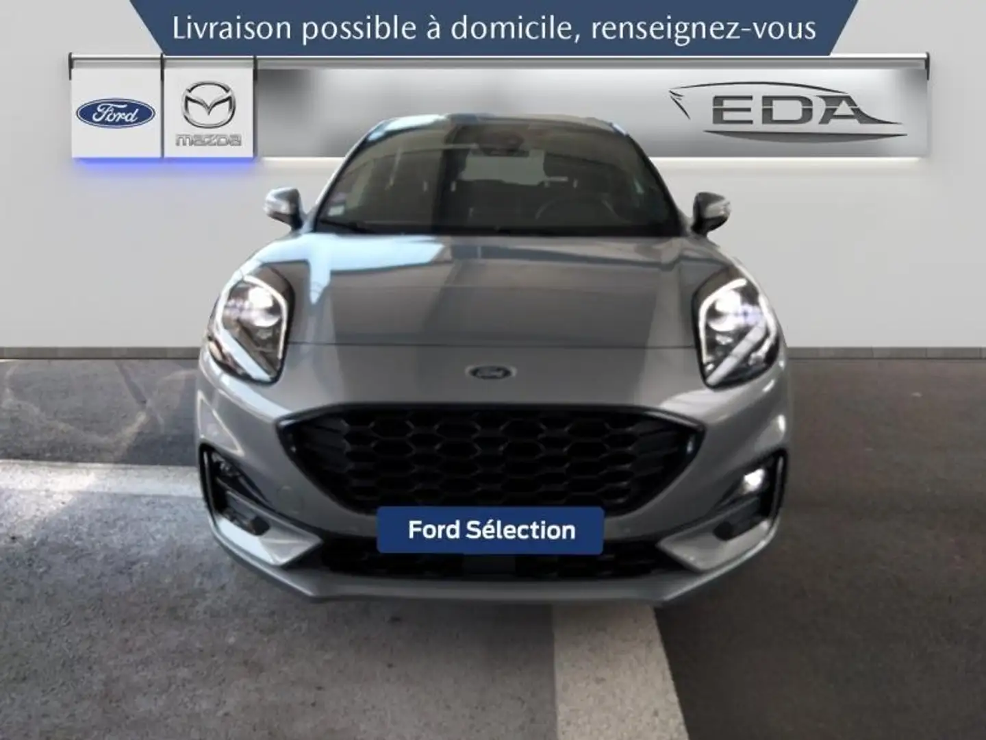 Ford Puma 1.0 EcoBoost 125ch mHEV ST-Line 6cv Gris - 2