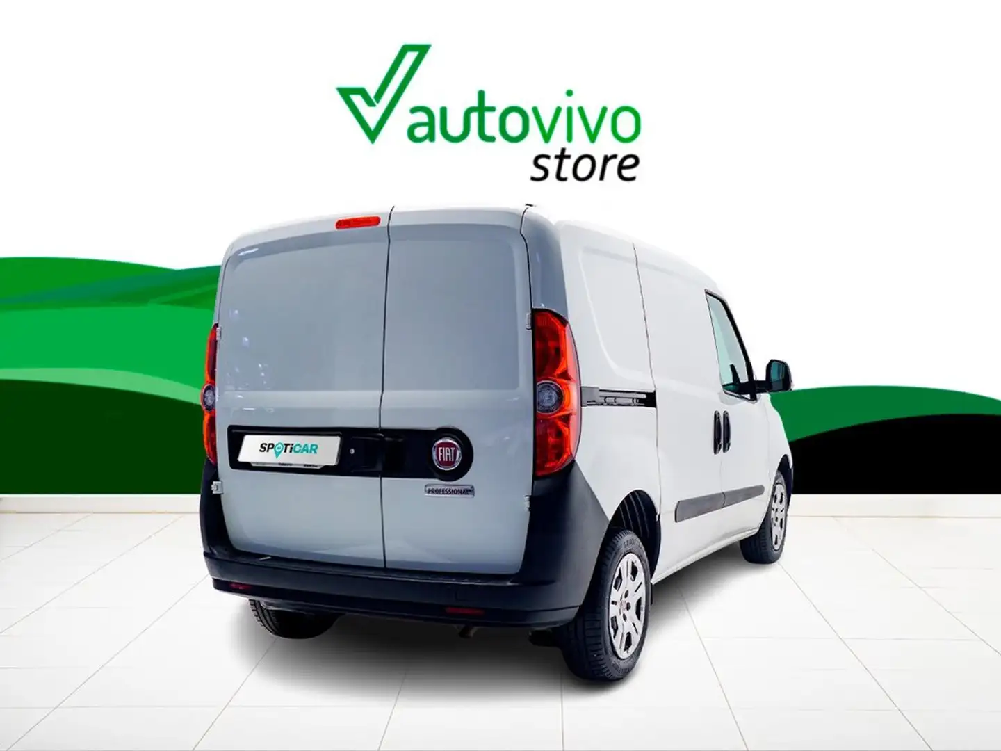 Fiat Doblo CARGO SX MJET 90CV Weiß - 2