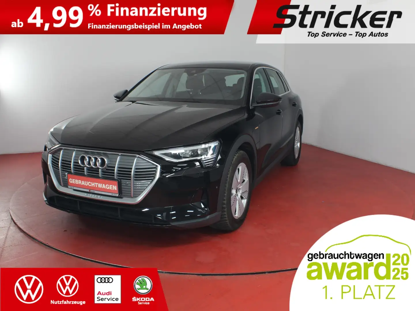 Audi e-tron 50 quattro 299,-ohne Anzahlung AHK Navi Einparkhi Schwarz - 2