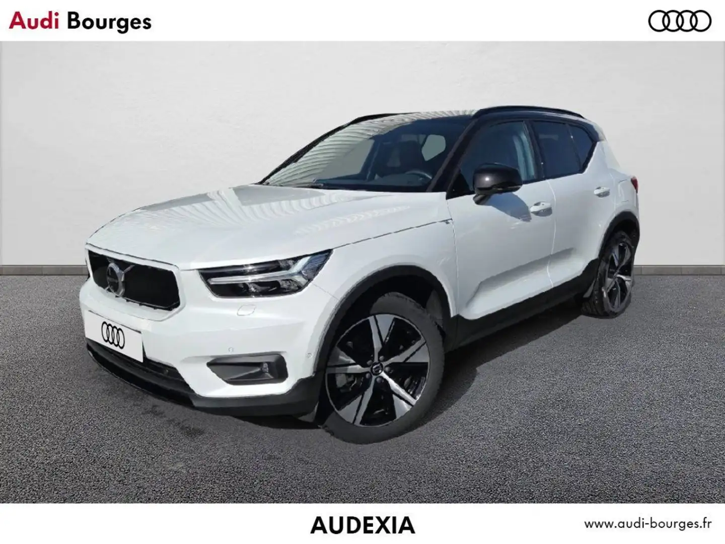 Volvo XC40 ELECTRIQUE Recharge 231 ch 1EDT Ultimate Blanc - 1