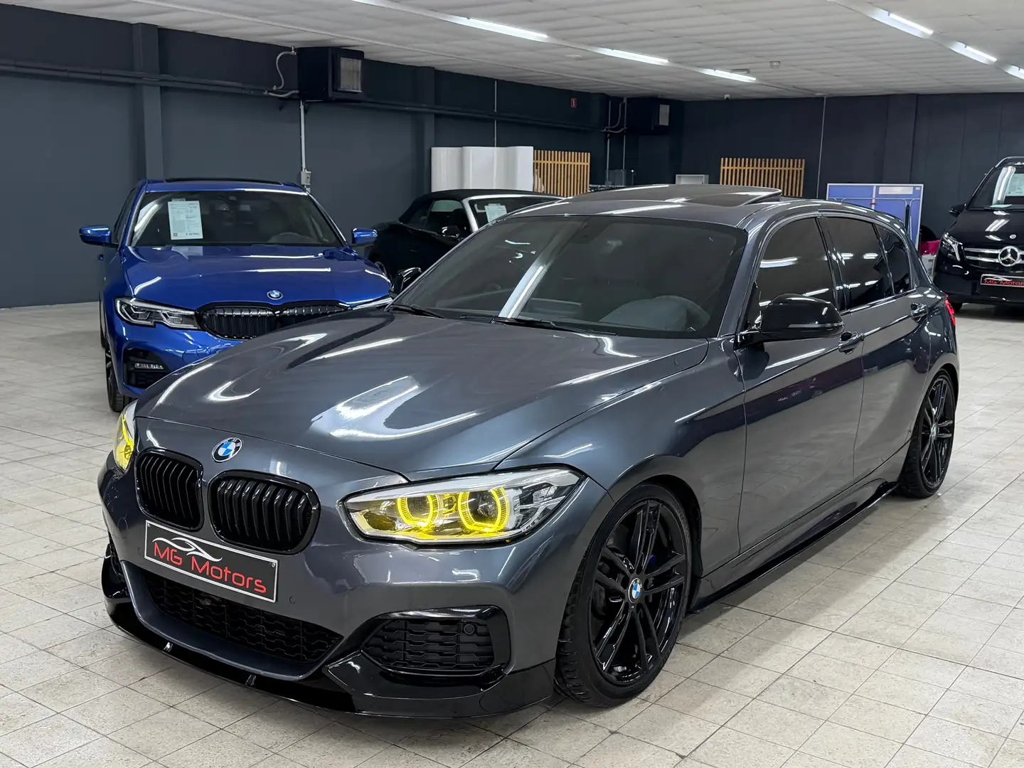 BMW 140 M140i xDrive Sport-Aut. Gris - 1