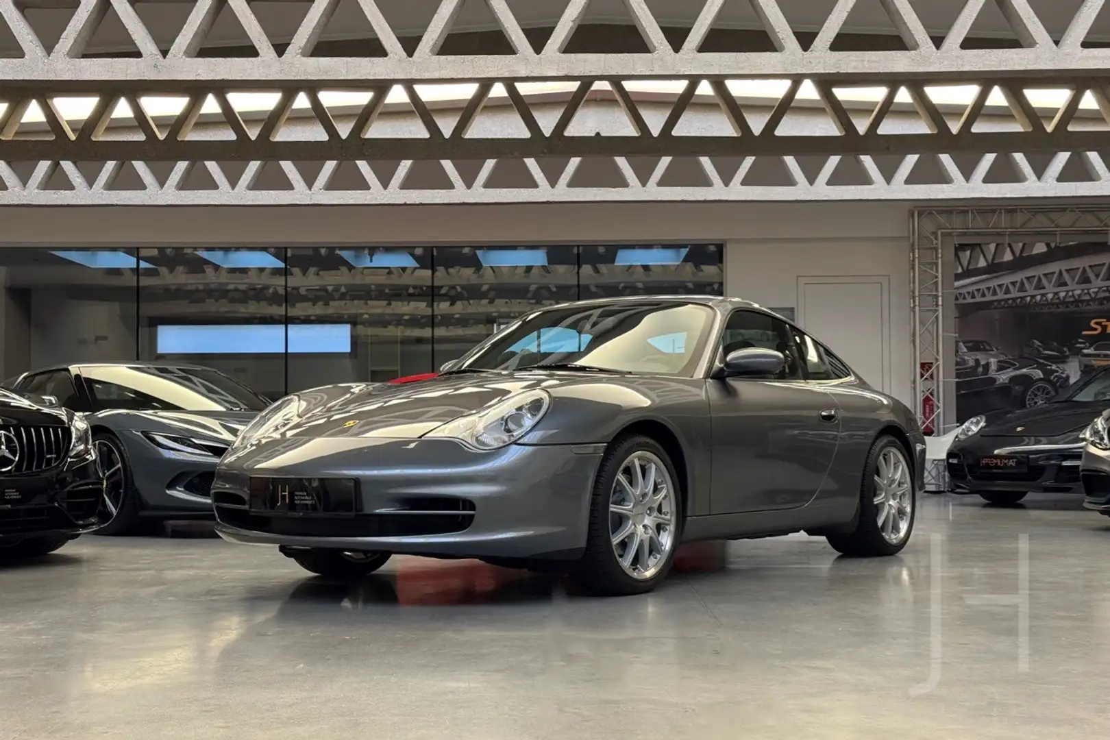 Porsche 996 911 Carrera 4 Coupe Gris - 1