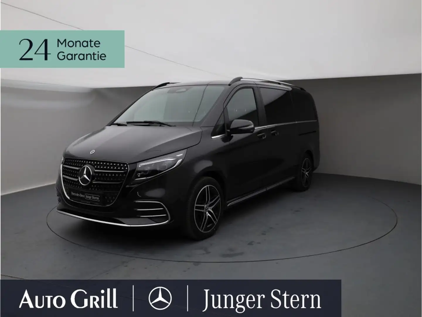 Mercedes-Benz V 220 d Avantg AMG Pano AHK Leder Multib Distr Grau - 2