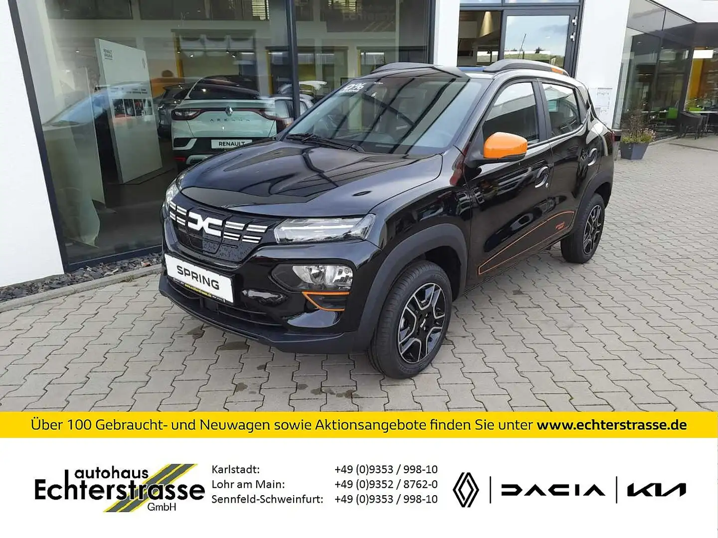 Dacia Spring ESSENTIAL +KAMERA+CCS+Sitzheizung Černá - 1