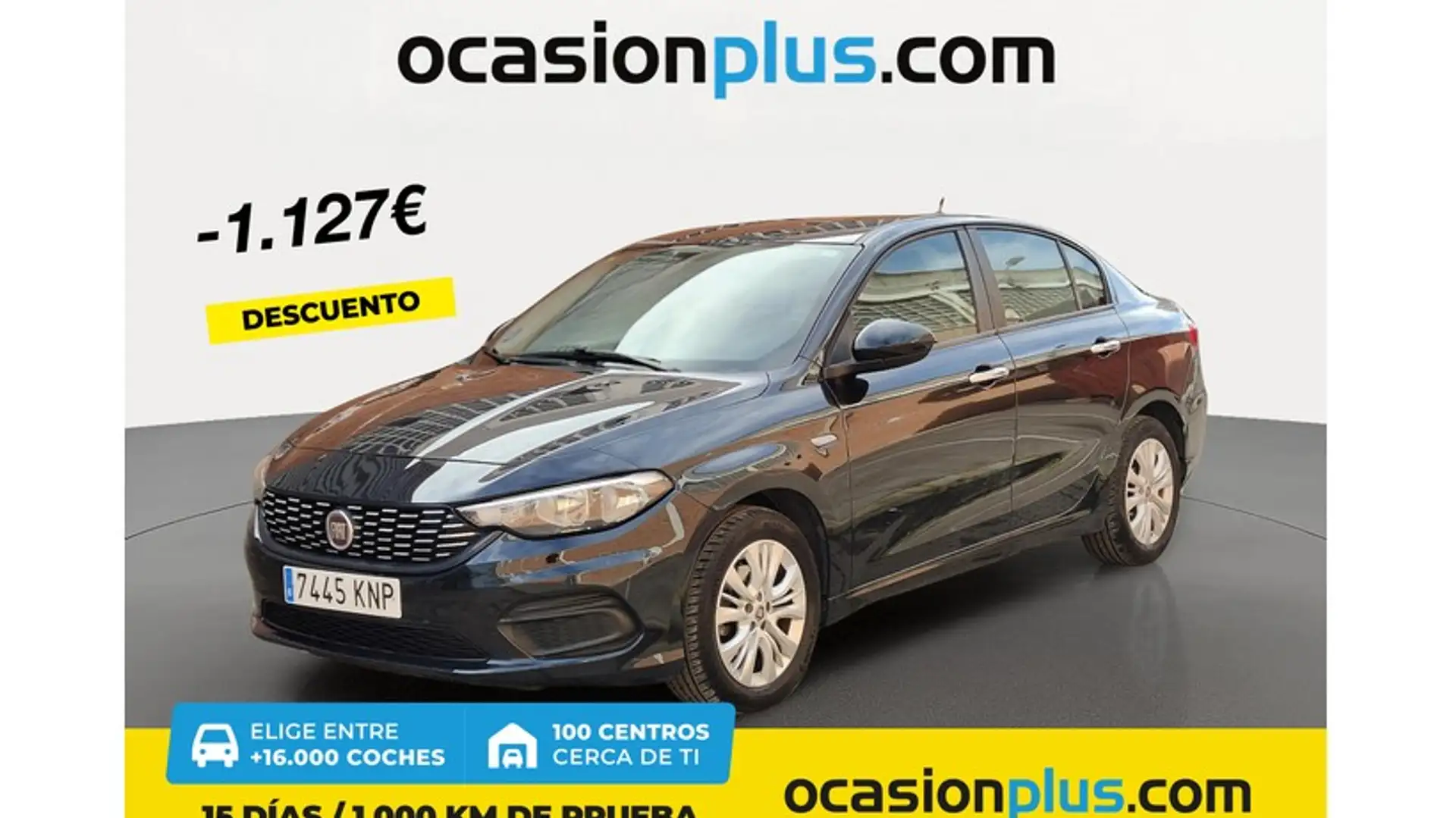 Fiat Tipo Sedán 1.4 T-Jet Gasolina/GLP Easy Zwart - 1