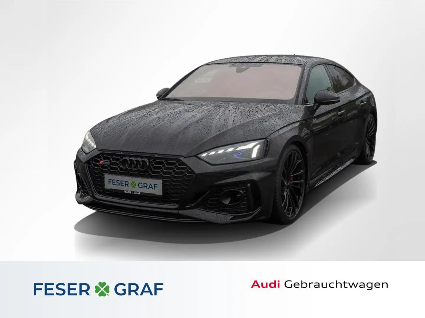 Audi RS5 Vmax280/Matrix/Pano/Leder/SportAgA/B&O Чорний - 1
