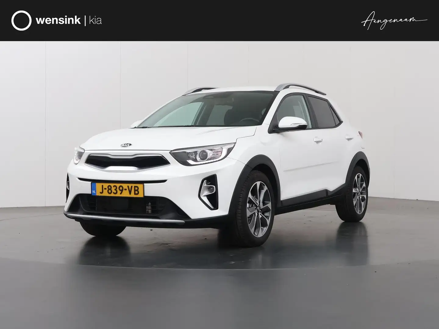Kia Stonic 1.0 T-GDi MHEV DynamicPlusLine | Navigatie | Parke Blanc - 1