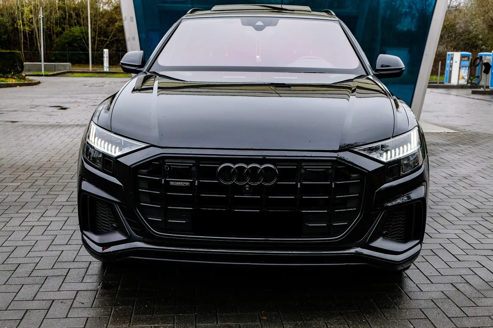 Audi Q8 50 TDI S line Pano Bang&Olufsen 360°Camera Zwart - 2