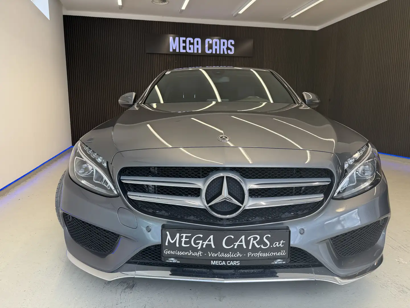 Mercedes-Benz C 200 d AMG-Packet G-Tronic Plus Gris - 2