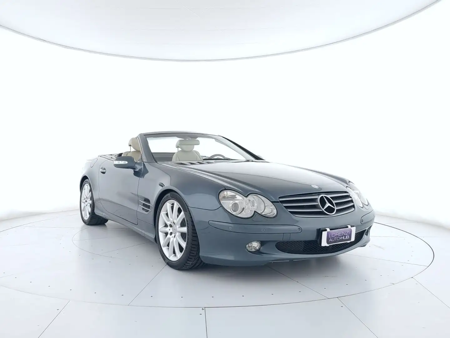Mercedes-Benz SL 350 V6 COND. OTTIME+PELLE Bleu - 1
