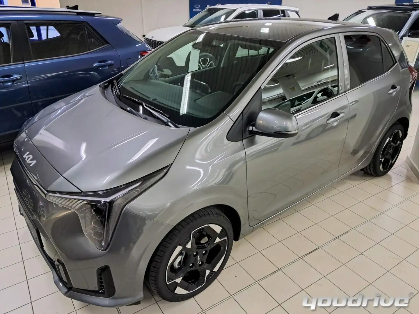 Kia Picanto 1.0 12V 5 porte NEW MODEL Gris - 2