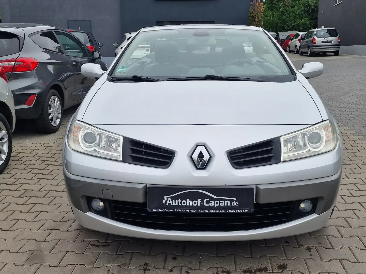 Renault Megane 1.6 Cabriolet Dynamique/2.Ha/Klima/Alus/Gepflegt/ Argent - 2