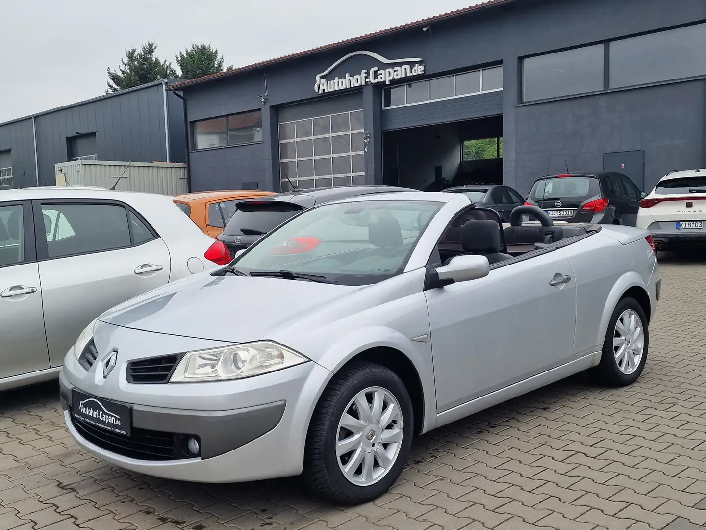 Renault Megane 1.6 Cabriolet Dynamique/2.Ha/Klima/Alus/Gepflegt/ Argent - 1