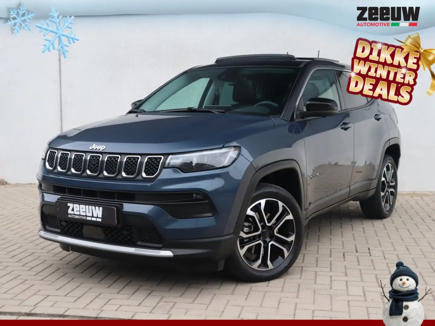 Jeep Compass 1.5T e-Hybrid Altitude | Pano | Camera | Safety | Bleu - 1
