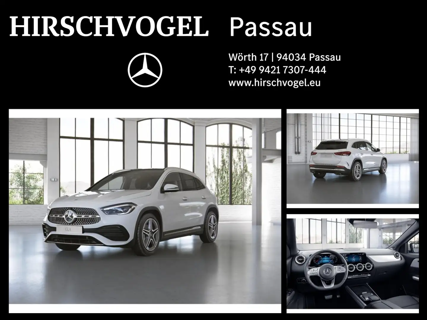 Mercedes-Benz GLA 250 4M AMG-Line+Pano+KEYLESS+Burmester+MBUX White - 1