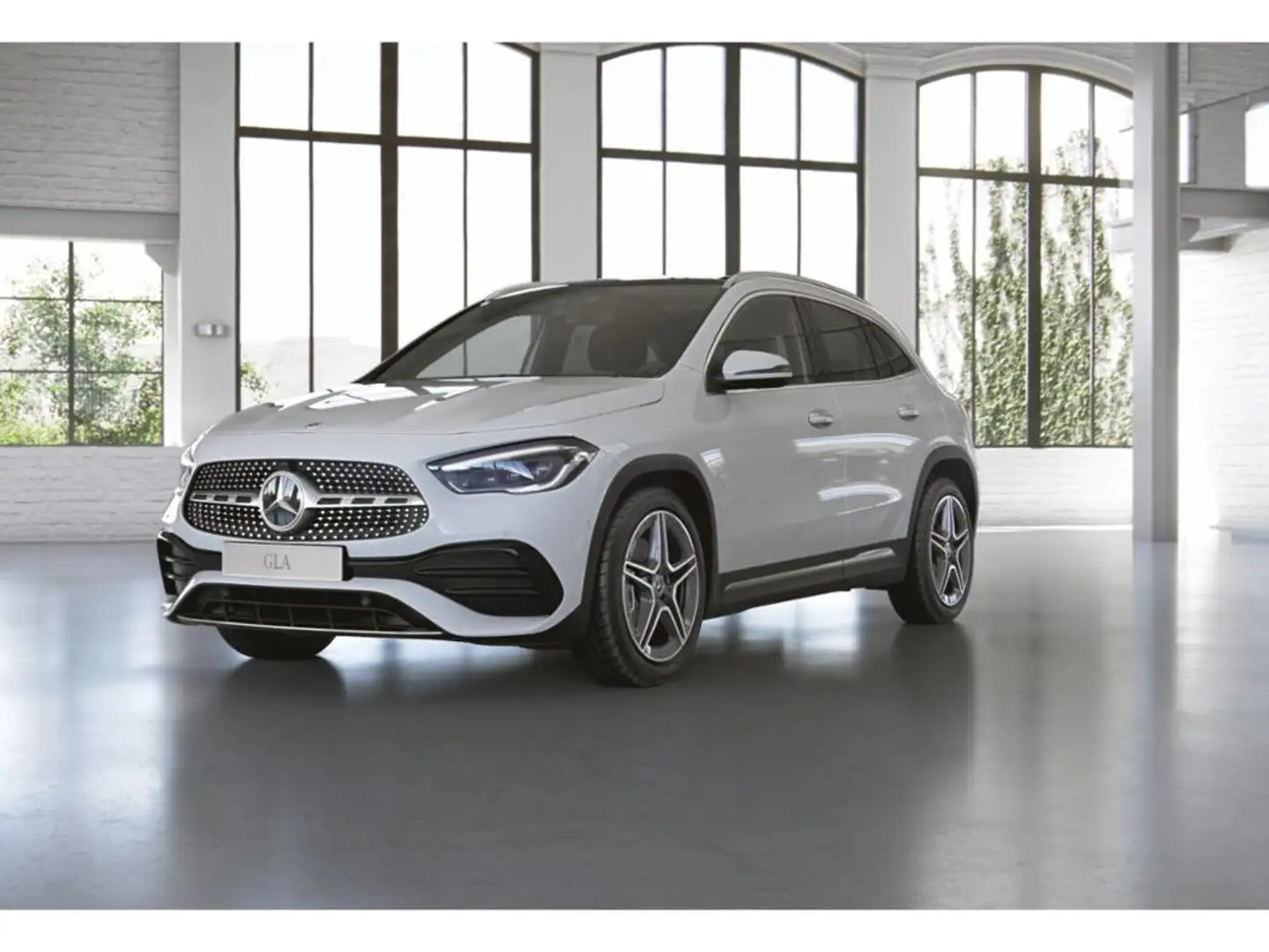 Mercedes-Benz GLA 250 4M AMG-Line+Pano+KEYLESS+Burmester+MBUX White - 2