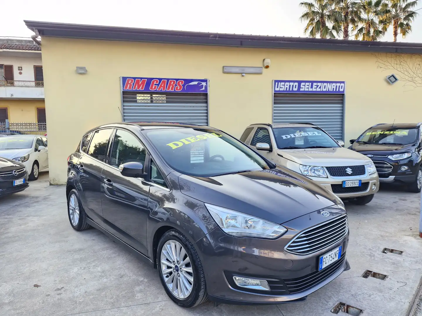 Ford C-Max C-Max 1.5 tdci Titanium s Grijs - 1