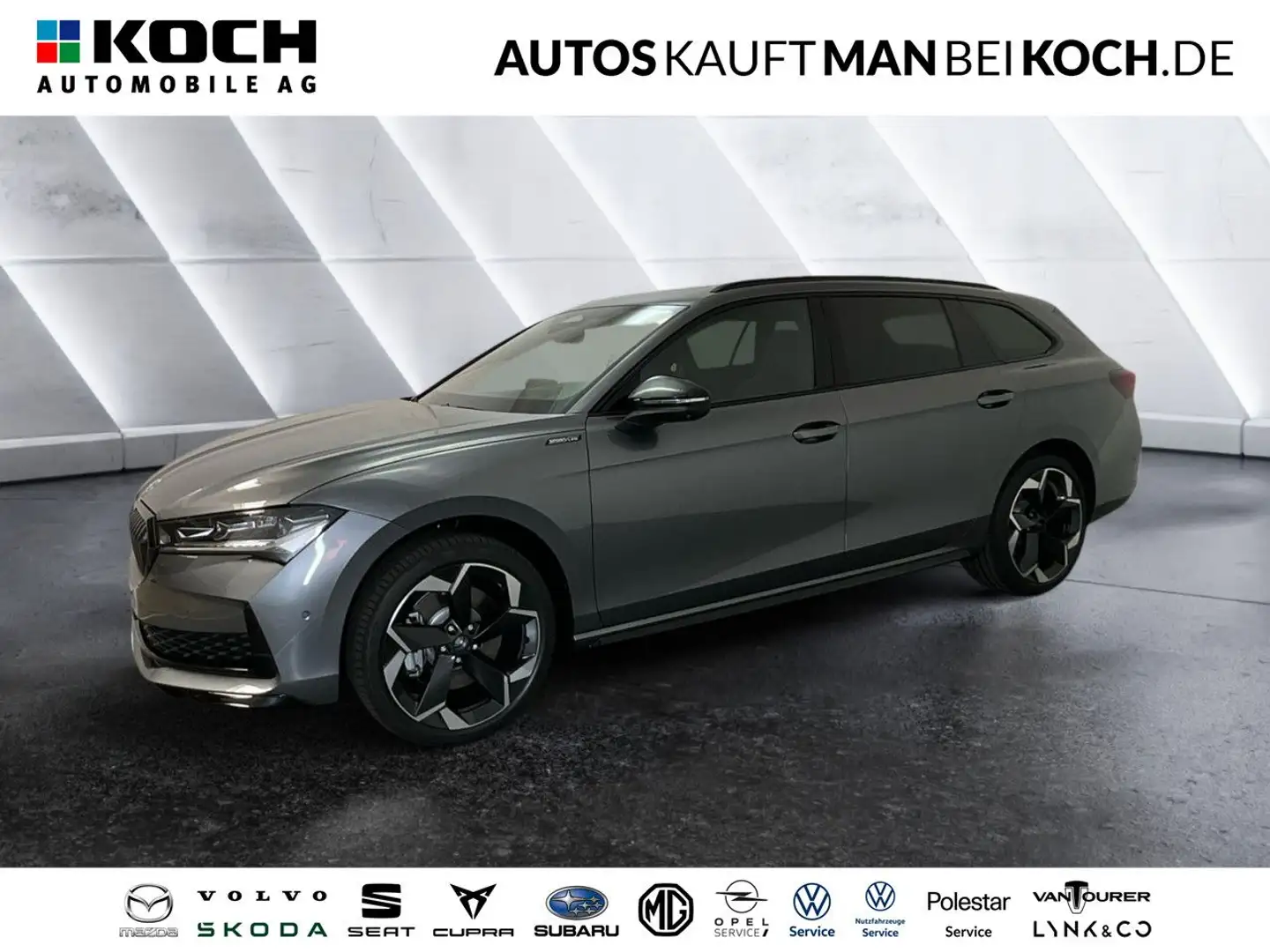 Skoda Superb Combi 2.0 TSI DSG Sportl. PANO AHZV STDHZ Grau - 1